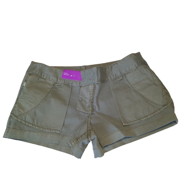 *New*MOSSIMO  Low Rise Military Green Shorts Size 5 - Picture 3 of 14